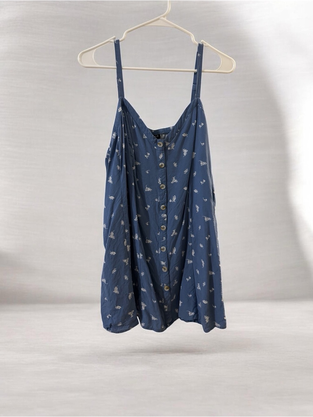 torrid Blue Floral Button-Front Cami